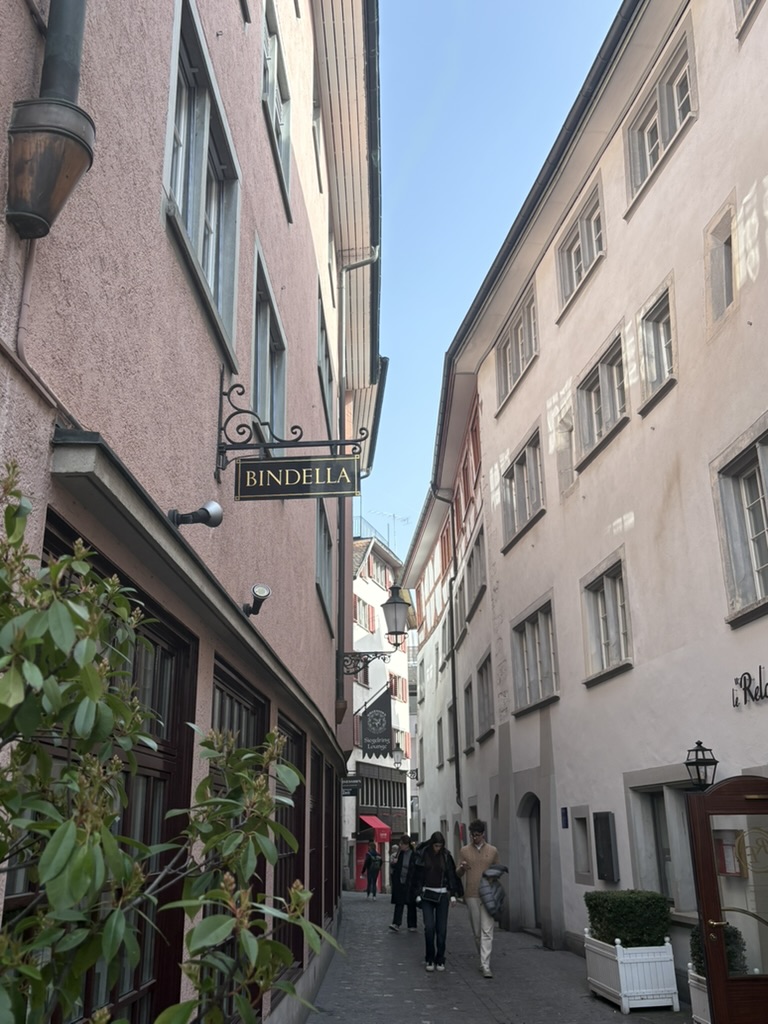 Inês in Switzerland